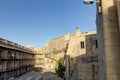 HDR image of Historic buildings of the Valletta defense fortification and Valletta citadel (fortress)