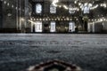 HDR image of the interior of the Yeni Cami (New Mosque), Istanbul Royalty Free Stock Photo