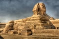 HDR image of The Sphinx at Giza. Egypt. Royalty Free Stock Photo