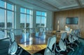 HDR of Interior of Conference Room