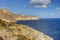 HDR photo of Blue Grotto area in Malta, Europe Royalty Free Stock Photo