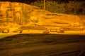 HDR Photography Of Buddha statue at Gal vihara temple Royalty Free Stock Photo