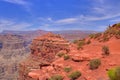 HDR Red Rock at Grand Canyon Royalty Free Stock Photo