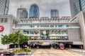 HDR Rendering of Apple Store in Hong Kong Royalty Free Stock Photo