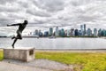 HDR Rendering of Hallelujah Point at Stanley Park, Vancouver Royalty Free Stock Photo