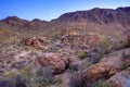 Hdr of sonoran desert Royalty Free Stock Photo