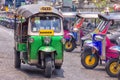 HDR tuk tuks in Bangkok, Thailand