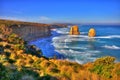 HDR of Twelve Apostles Royalty Free Stock Photo