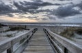 HDR of Tybee Island Royalty Free Stock Photo