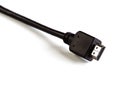 HDTV cable on white background Royalty Free Stock Photo