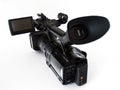 HDV professional camera Royalty Free Stock Photo