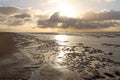 Autumn sunset - Heacham Beach