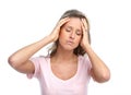 Head ache Royalty Free Stock Photo