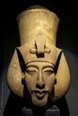The head of Akhenaton at the Alexandria Museum in Egypt.