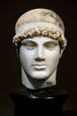 Head of an ancient Greek statue Royalty Free Stock Photo