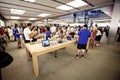 Head Apple store on Fifth Avenue in New York Royalty Free Stock Photo