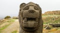 Head of the basalt lion, Ain Dara temple Aleppo, Syria