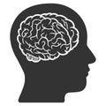 Head Brain Vector Icon