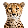 Epic Portraiture Of A Cheetah: Photo-realistic Techniques And Enigmatic Characters