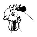 Head chicken graphics