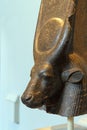 Head of a cow goddess, Metropolitan Museum of Art, New York Royalty Free Stock Photo