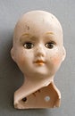 Head of doll Royalty Free Stock Photo