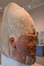 Head of an Early Eighteenth Dynasty King, Egypt, ca. 1539-1493 BC, Brooklyn Museum ,New York, USA Royalty Free Stock Photo