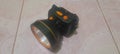 Head flashlight led easy button