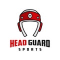 Head guard sports logo