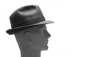 HEAD WITH HAT ON Royalty Free Stock Photo