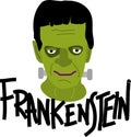 Icon of famous monster Frankenstein