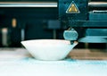3d printer in action. Royalty Free Stock Photo