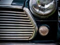 Head light of vintage car Royalty Free Stock Photo