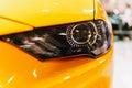Head Lights Of Sports Car Royalty Free Stock Photo