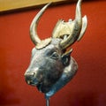 Head of Minoan Bull - a sacred animal ancient cretan people