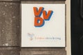 Head office of the liberal party VVD in the Netherlands at the Mauritskade in The Hague