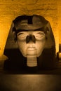 Head of pharaoh Ramses II