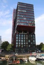 Head quarters of Havensteder, an living rental company in Rotterdam at the Wijnhaven harbor
