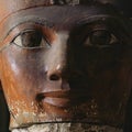 Head of queen Hatshepsut. Royalty Free Stock Photo