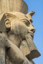 Head of Ramses II at the Luxor Temple, Egypt Royalty Free Stock Photo