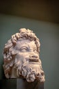 Head roman statue from in Uffizi Gallery