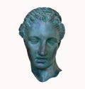 Head of Sappho isolated