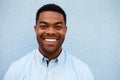 Head and shoulders portrait of young African American man Royalty Free Stock Photo