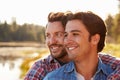 Head And Shoulders Shot Of Romantic Male Gay Couple Royalty Free Stock Photo