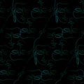 Head Smiling Buddha pattern Royalty Free Stock Photo