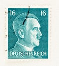 1941 Head of State Adolf Hitler Portrait Royalty Free Stock Photo