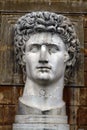 Head statue of Julius Caesar
