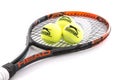 Head Tennis Racket and Slazenger Balls