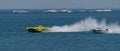Head to Head race with two Superboats