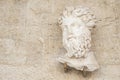 Head of Triton from the Odelion of Agrippa on Display at the Ancient Agora Museum